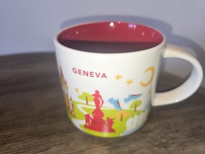 Starbucks Geneva You Are Here Collection Series Becher 14 Fl Oz 414ml