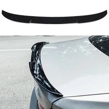 US For 17-19 BMW 5 Series G30 Sedan 4-Door M4 Rear Trunk Spoiler Tail Lip Trim
