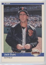 1984 Fleer Jack Clark #369 uy6