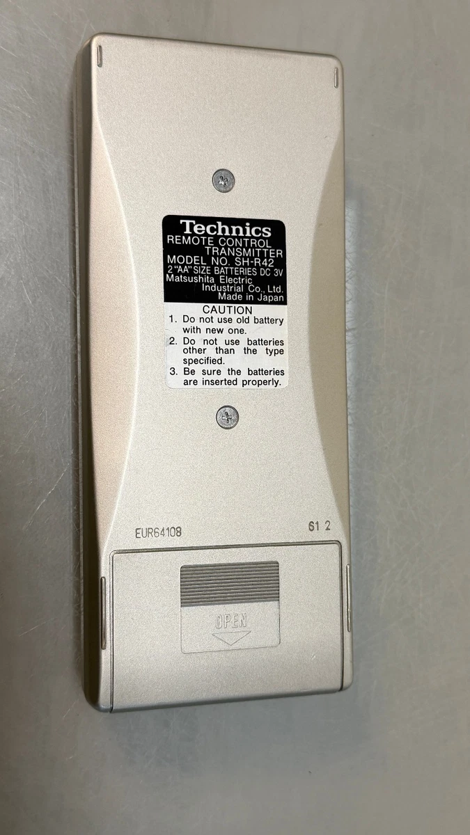 Mando a distancia original Technics SH-R42.