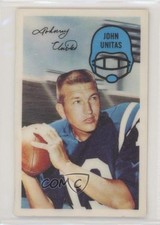 1970 Kellogg's 3-D Super Stars Johnny Unitas #55 HOF 7ut