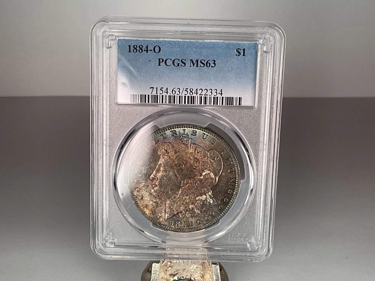 New Orleans Grade MS 63 1884 Year Morgan US Dollars (1878-1921