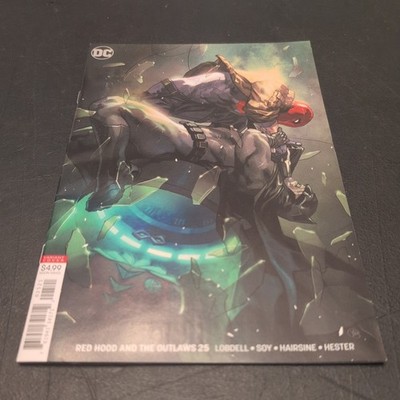 RED HOOD AND THE OUTLAWS #25 VARIANT YASMINE PUTRI 2018 BATMAN VS JASON TODD NM