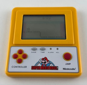NINTENDO GAME WATCH SUPER MARIO F1 PRIZE RARE NON SALE VINTAGE JAPAN