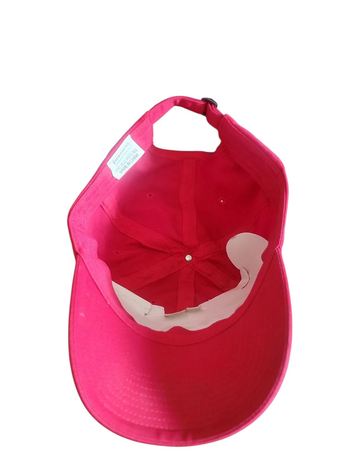 Firestone Hat Cap Strap Back Red Complete Auto Ca… - image 5