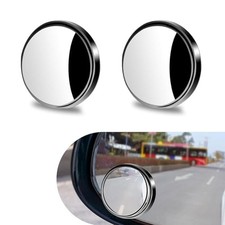 2 PCS Car Blind Spot Mirror, 360 Degree Adjustabe Angle Side View Mirror,