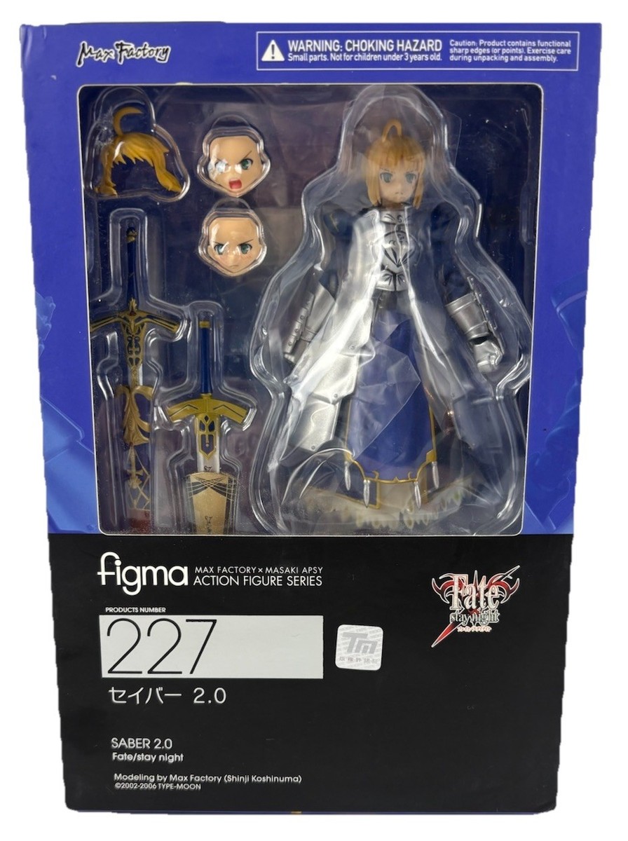 Figma 227 Fate/Stay Night Saber 2.0 Action Figure Max Factory NEW