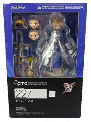 figma 227 セイバー 2.0 Figma 227 Fate/Stay Night Saber 2.0 Action Figure Max Factory NEW