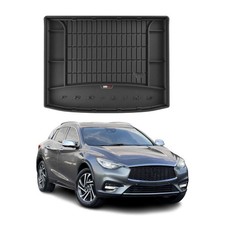 Vasca baule in gomma OMAC per Infiniti Q30 QX30 2016-2019 vano di carico nero
