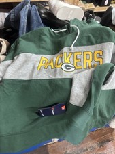 Fanatics NFL Green Bay Packers Pullover Hoodie Men  s XL Green Yellow