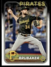 2024 Topps JT Brubaker Pittsburgh Pirates #635