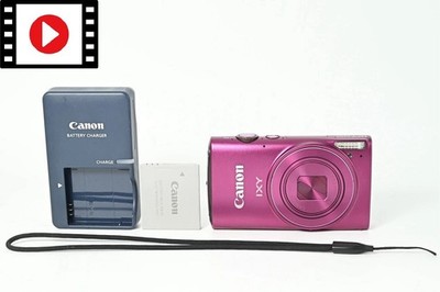 [Near Mint+] Canon IXY 620F Pink ELPH 330 12.1MP 10x Digital Camera from Japan