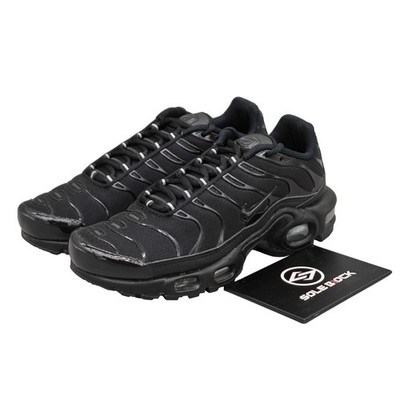 Size 7 - Nike Air Max Plus Triple Black W for sale online | eBay