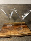Marquis by Waterford Vintage  Large 10 oz Crystal Martini Glasses Set of 2