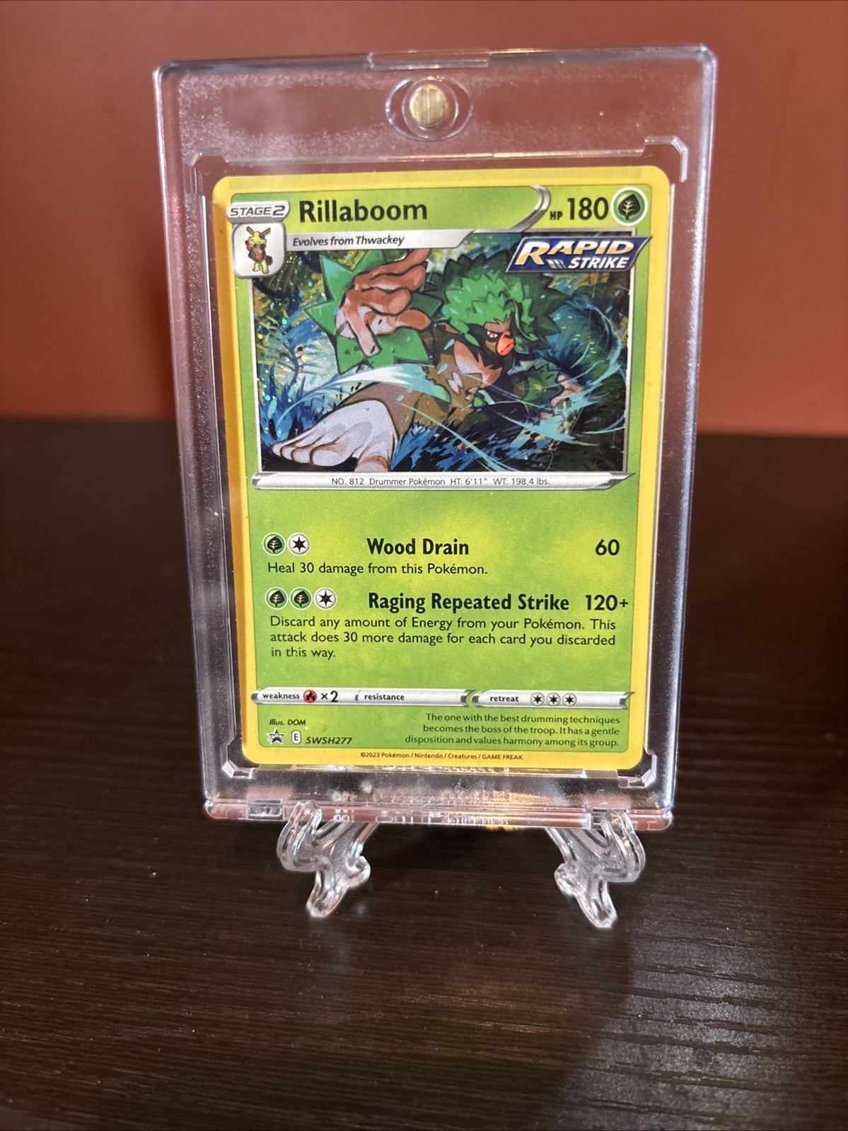Rillaboom SWSH277 Sword & Shield Black Star Promo Pokemon TCG NM