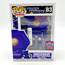 Funko POP! Retro Toys Transformers SHOCKWAVE #83 FUNKON Exclusive +Box Protector