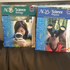 AQA GCSE Science Revision Guide Bundle for Biology, and Physics