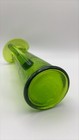 Vintage Green Crackle Glass Small Pitcher 7.5" Handcrafted MCM Cruet or Vase EUC — photo 7