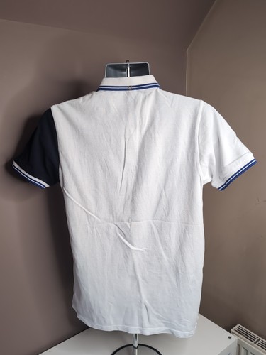 Ben Sherman Polo Shirt White & Blue Men’s Medium – Very Good Condition - Picture 10 of 13