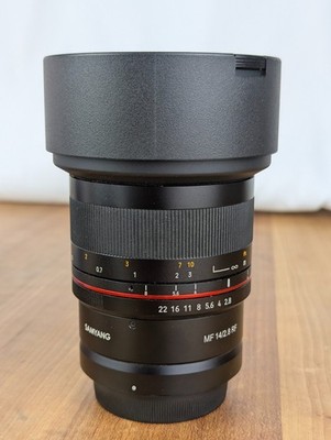 Samyang MF 14mm F2.8 RF Weitwinkel Objektiv Canon EOS R, wie neu, OVP