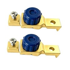 2 PCS Battery Disconnect Switch, Motorcycle Cut Off Switch, Terminal Quick