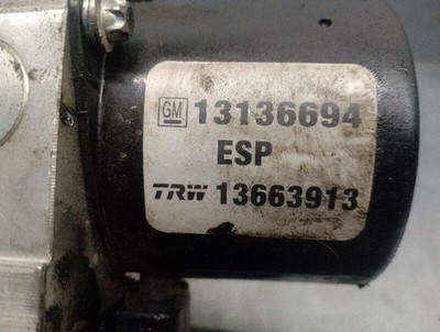 13663913 abs OPEL SIGNUM 1.9 16V CDTI CAT Z 19 DTH LRD 2003 4830228