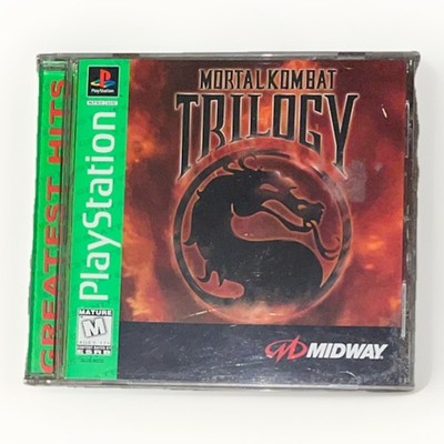 Mortal Kombat Trilogy (Playstation 1 PS1) Excellent CIB & Tested