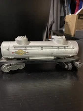 Vintage Lionel 6465 Sunoco 2-Dome Tank Car – Postwar Era w/ Orig Box – O Gauge