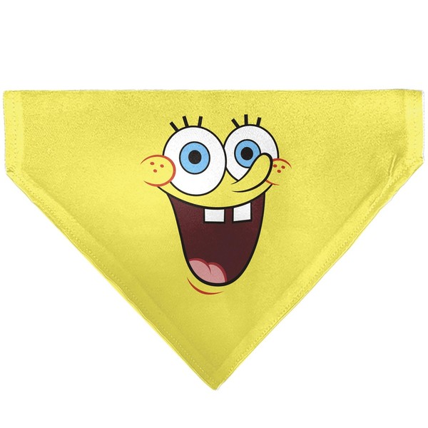 Spongebob Squarepants Pet Bandana Spongebob Squarepants Excited Smil (Us Import)-image