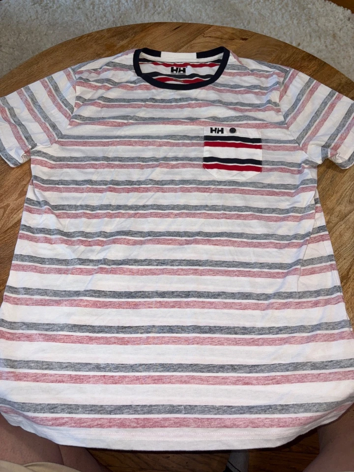Camiseta para hombre Helly Hansen mediana multicolor Foto 3 de 4