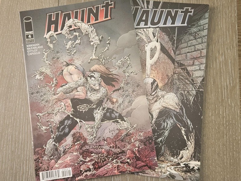 HAUNT 4 VARIANT CAPULLO & REGULAR MCFARLANE SET 2010 KIRKMAN OTTLEY IMAGE NM/NM-