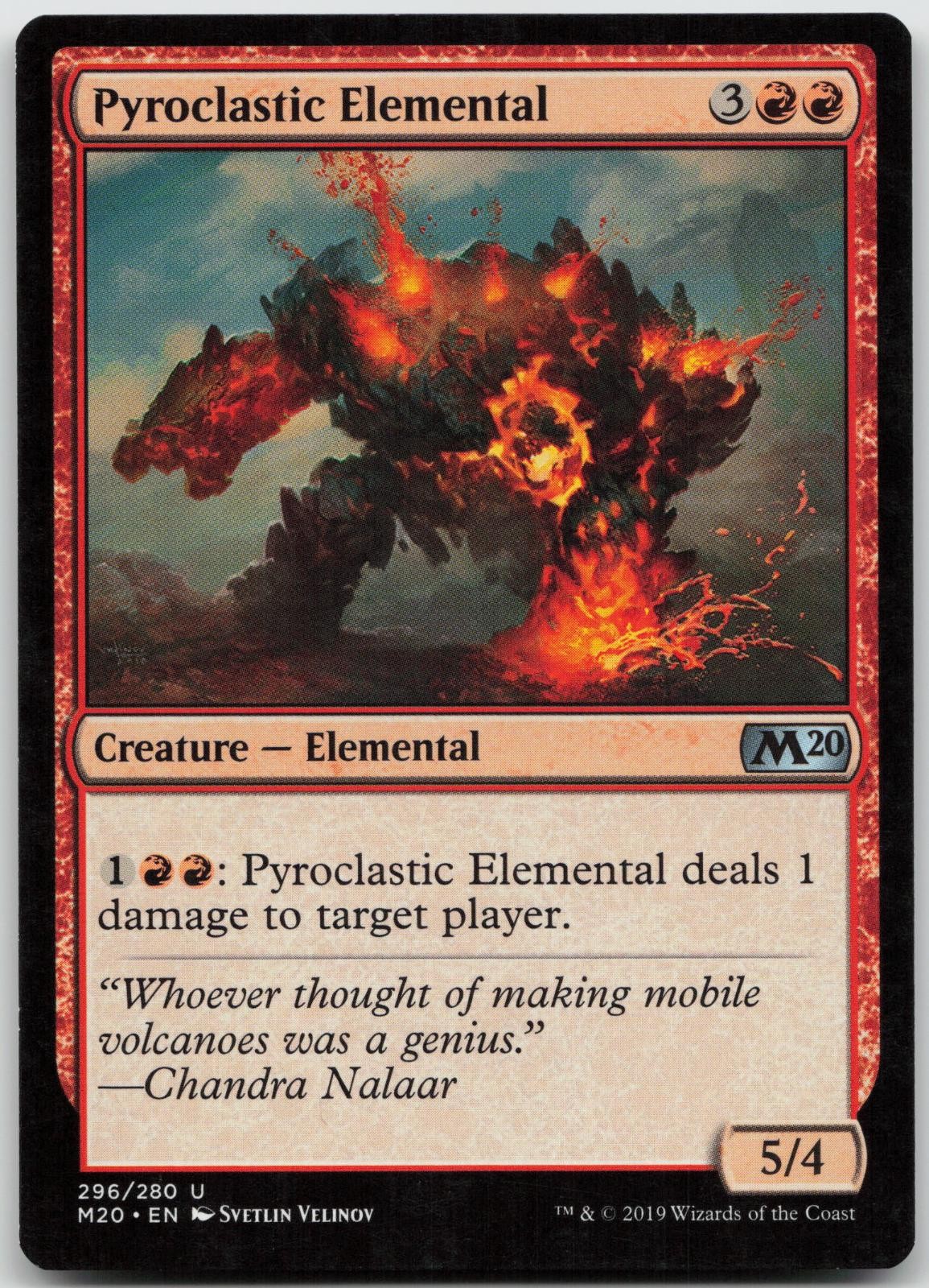 PYROCLASTIC ELEMENTAL 296 - Core Set 2020 UC MP -