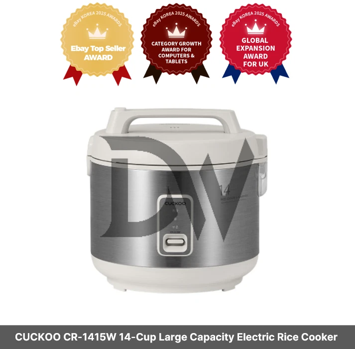 CUCKOO CR-1415W 14-Cup Large Capacity Electric Rice Cooker / 220V / EU PLUG