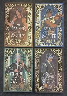 Fairyloot  SIGNED An Ember in the Ashes Set Exclusive Iron Edition