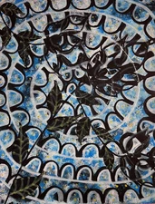 MARY'S Original Art 11x14 Canvas Contemporary Art, Modern Home, Museum Decor