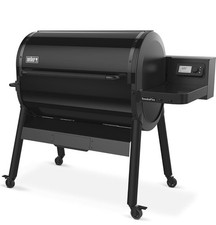 Image of WEBER SmokeFire EPX6 Stealth Edition Smoker BBQ Grill NEW in Box