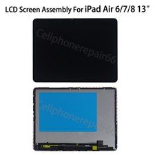 LCD Display Touch Screen Replacement Assembly For iPad Air 6 7 8 13" 2026 M3 M4