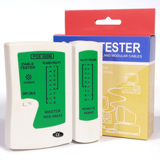 Network Cable Tester for RJ45  RJ11  RJ12, Ethernet LAN Cable Tester for Cat5