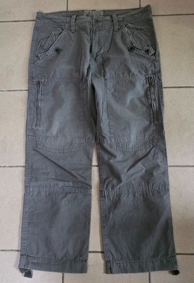 American Eagle Rare Vintage Flight Pant Flieger Hose Grau W36 L30
