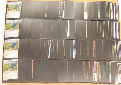 MTG Complete Lorwyn Eclipsed  - Uncommon Common Basic Lands set x4 Magic MTG