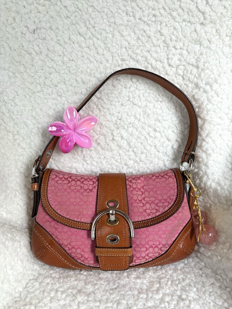 ショルダーバッグ COACH Soho Pink Mini Shoulder Bag Y2K Vintage Y2K Pink Mini Coach Soho Bag | eBay