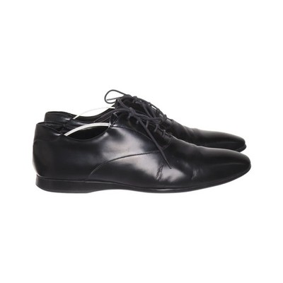 Prada, Derby Schnürer, Größe: 40 2/3, Schwarz, Damen #CL3