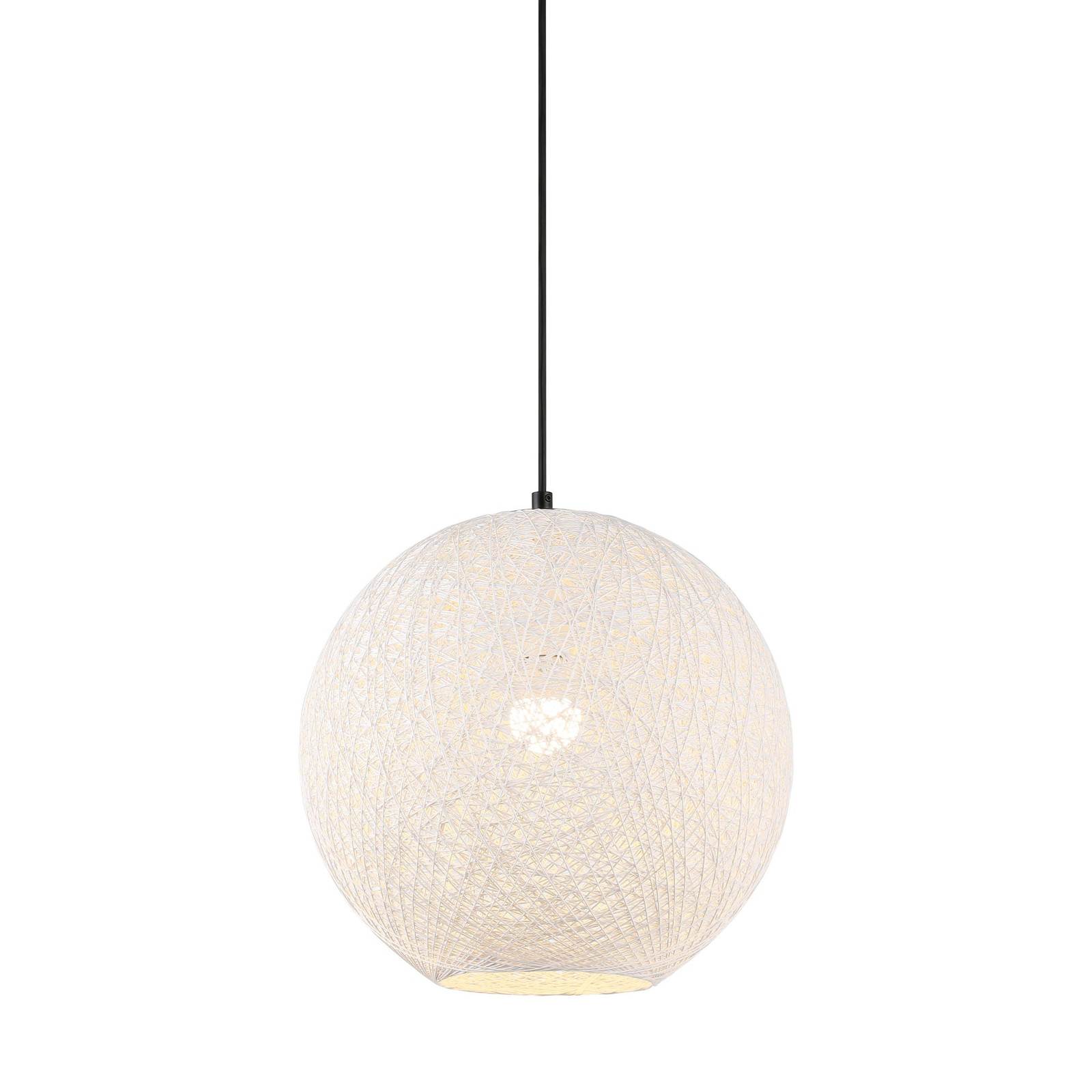 JONATHAN Y JYL1135 Lacey 16-Inch White LED Pendant Light