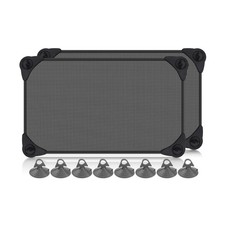 Car Window Shades  2 Pack Shade for Baby,Side 20"x12", Black