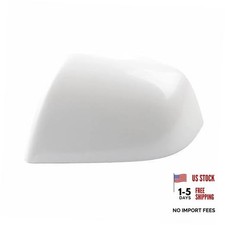 White Side Mirror Cover for Tesla Model 3 2017/2018 2019 Left Driver Side Mirror