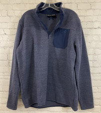 Under Armour 1316276 Men Loose Fit Specialist Henley Polyester Sweater Purple XL