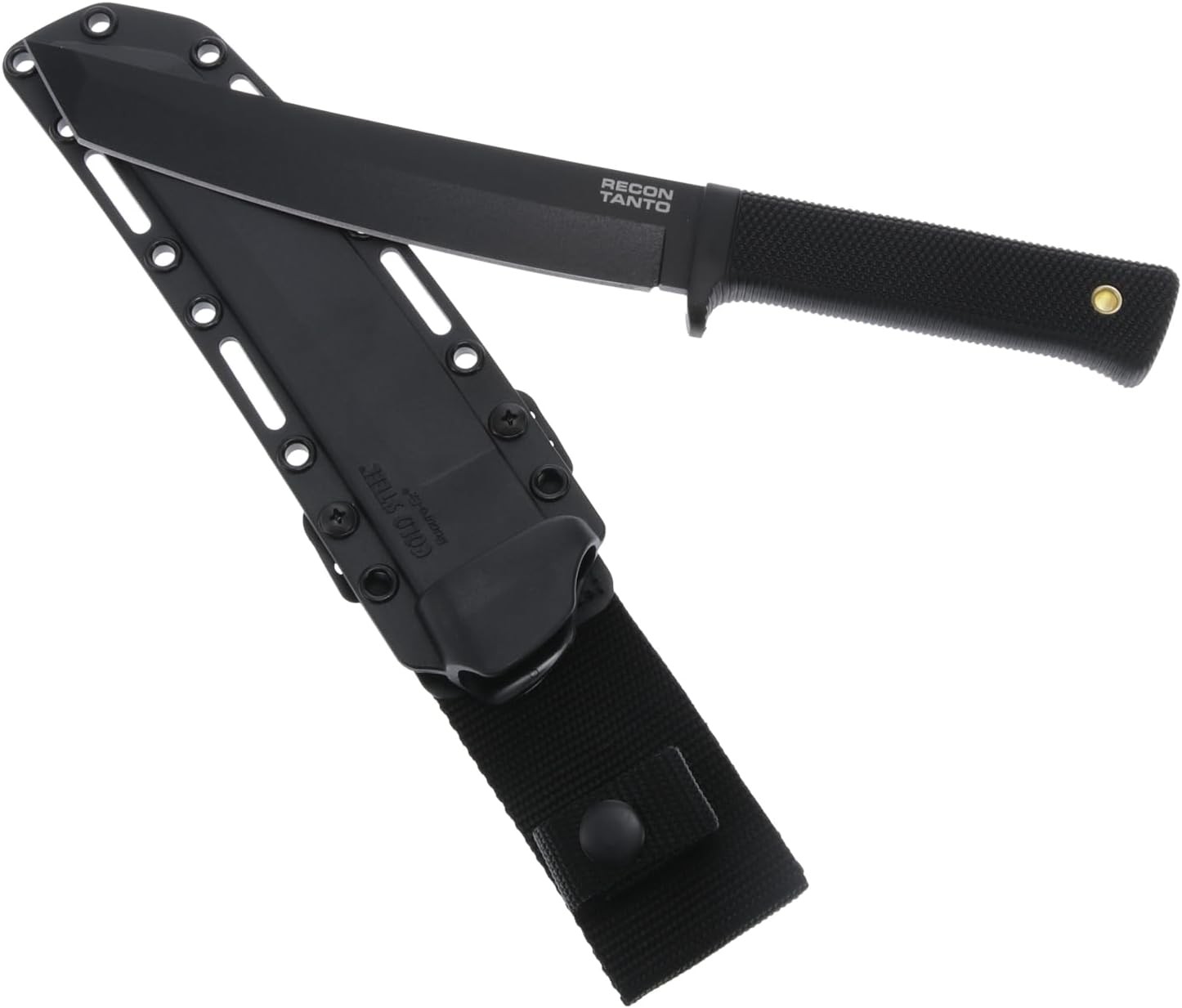 COLD STEEL Recon Tanto 7" SK-5 Razor-Sharp Blade 4.75" Kray-Ex 7.0", Black 