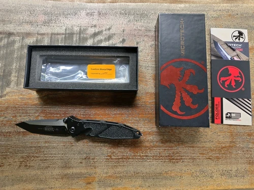Microtech Socom Elite T/E Tactical Standard 161-1T Heretic Benchmade Spyderco 