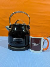 KITCHENAID 5KEK1222BOB Traditional Kettle - Onyx Black - UNTESTED READ DESCRIPTI