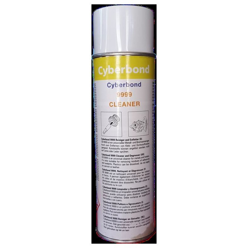 Nettoyant préparateur surface aérosol 500ml pour éliminer le silicone et la colle tenace